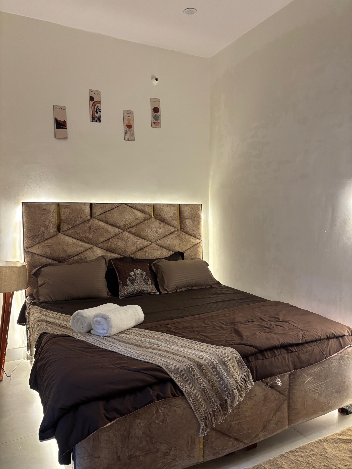 Air-conditioned bedroom